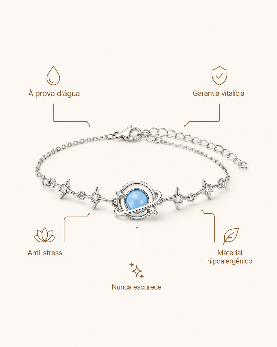 Bracelete Universo